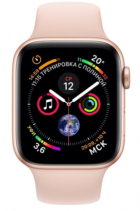 Apple Часы Watch Series 4 GPS 40mm Aluminum Case with Sport Band