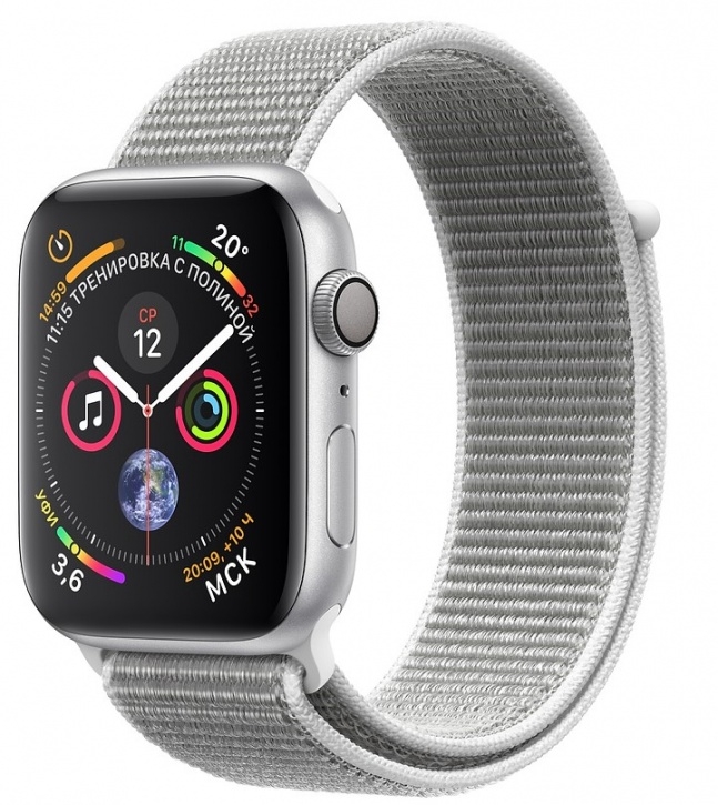 Apple Часы Watch Series 4 GPS 40mm Aluminum Case with Sport Loop