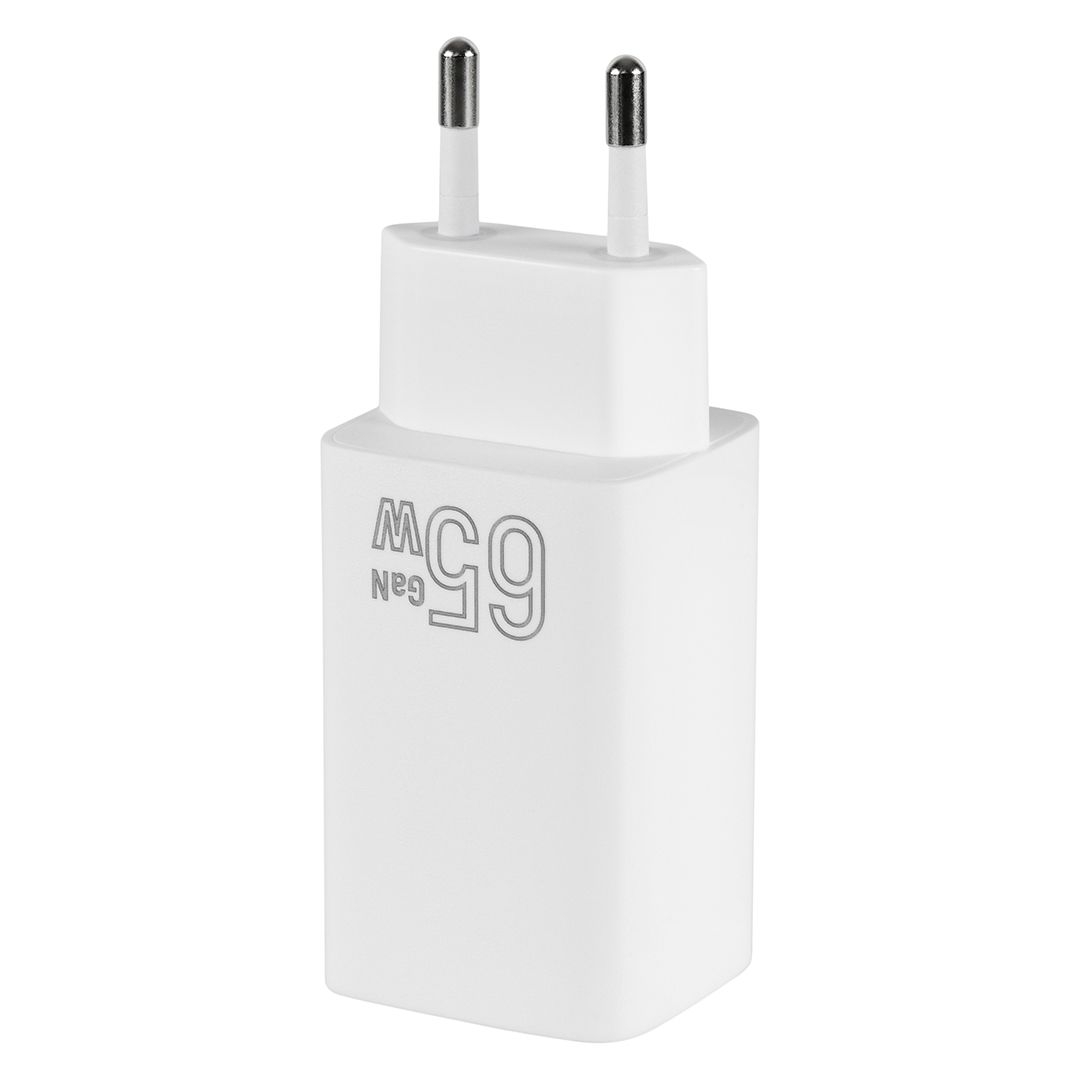 TFN Сетевое зарядное устройство GAN Type-C, PD CQ, 3A, 65W