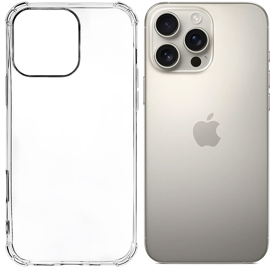 PERO Чехол-накладка Clip Case усиленный для Apple iPhone 16 Pro Max