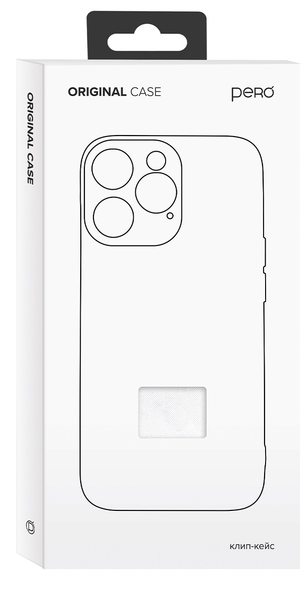 PERO Чехол-накладка Clip Case усиленный для Apple iPhone 16 Pro Max