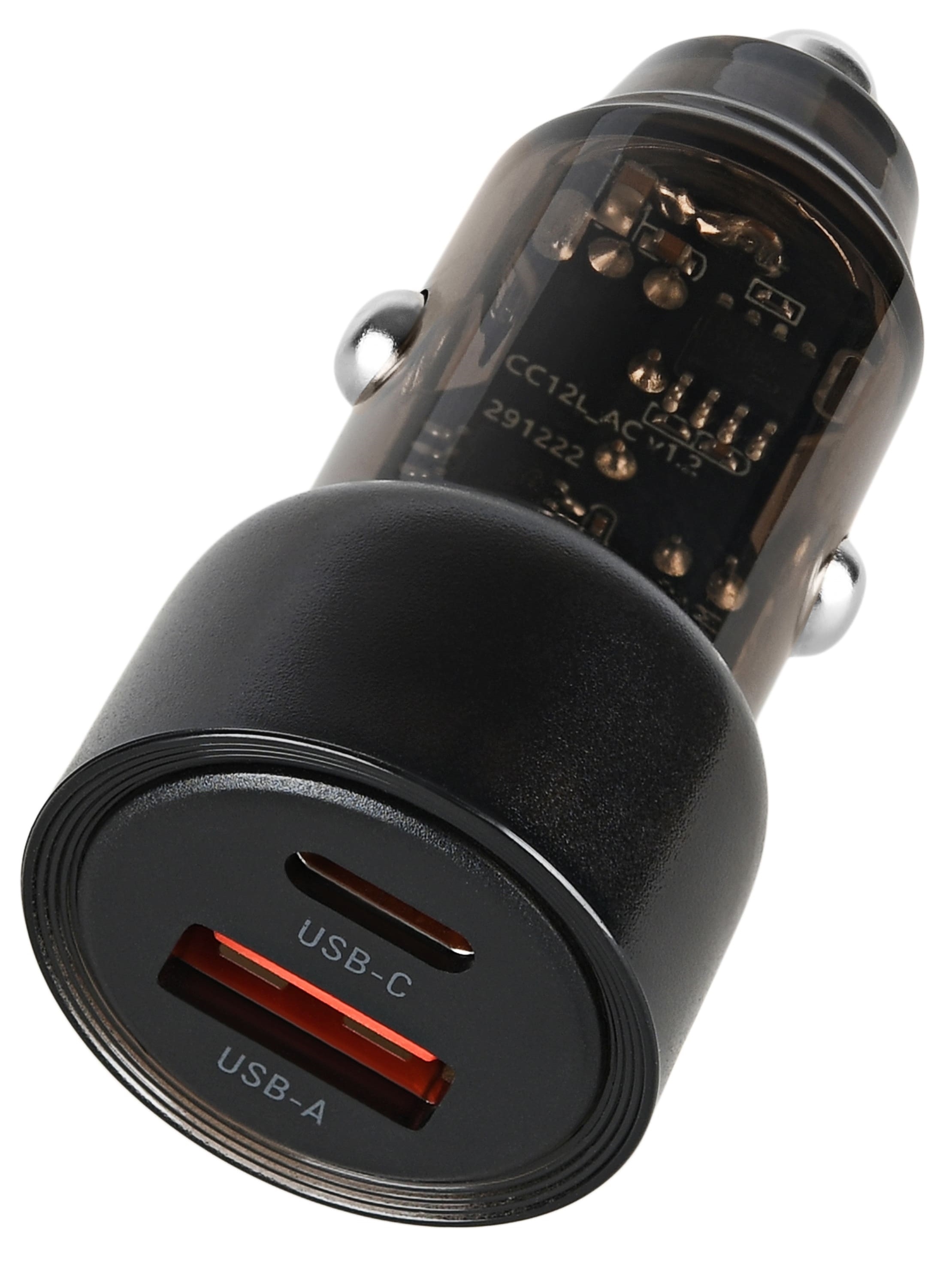 TFN Автомобильное зарядное устройство USB + Type-C, QC PD, 60W
