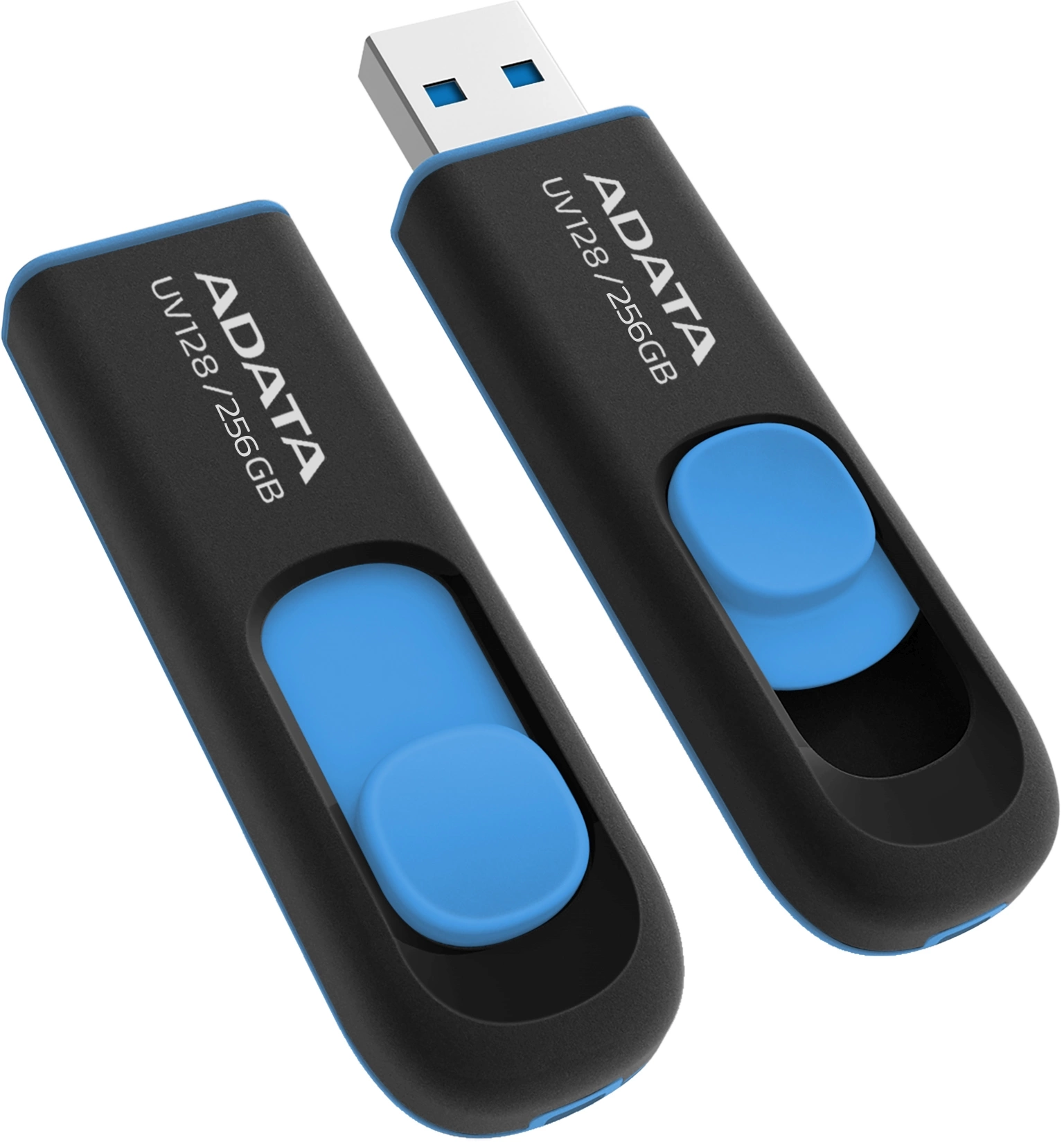 ADATA 256Gb DashDrive UV128 AUV128-256G-RBE USB3.0