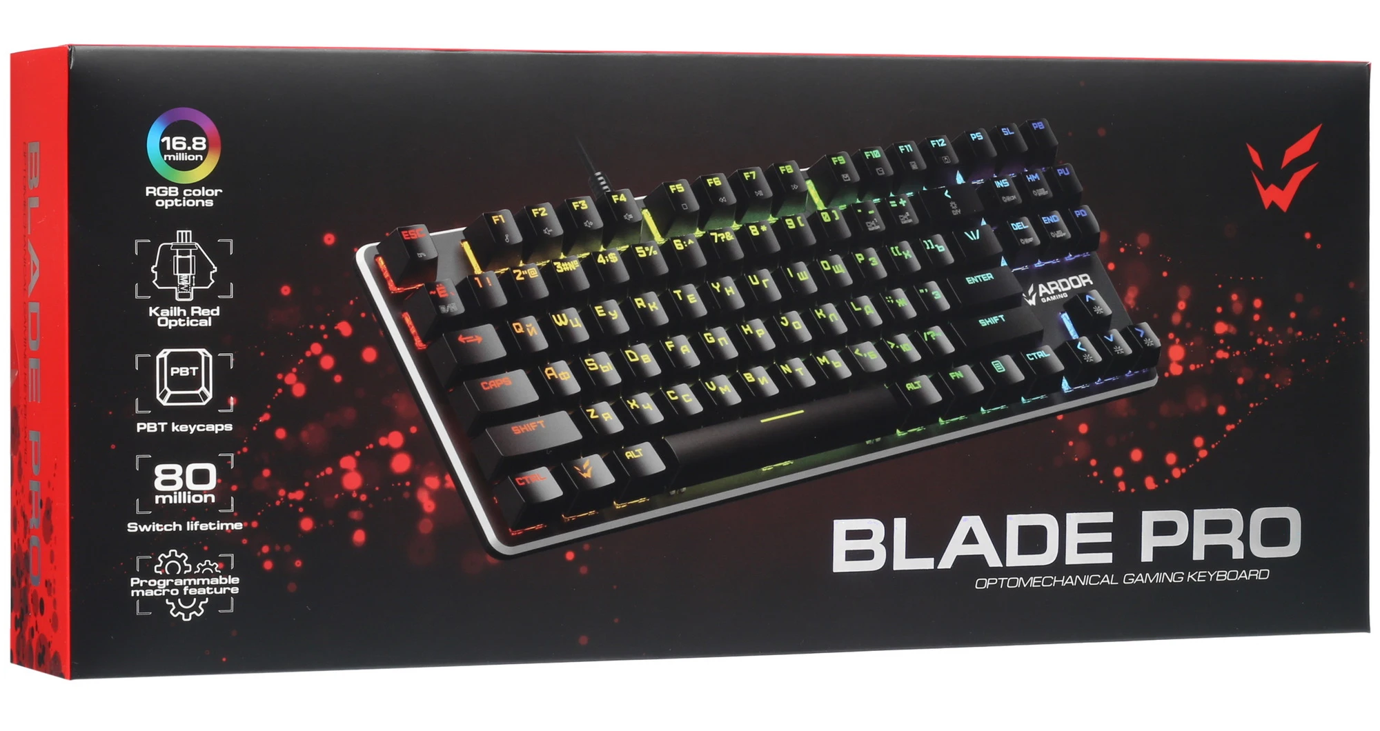 ARDOR GAMING Blade PRO Optical оптомеханическая проводная