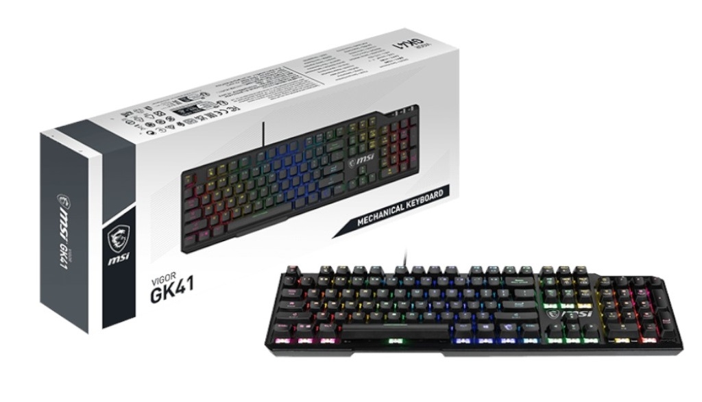 MSI механическая проводная Vigor GK41 LR