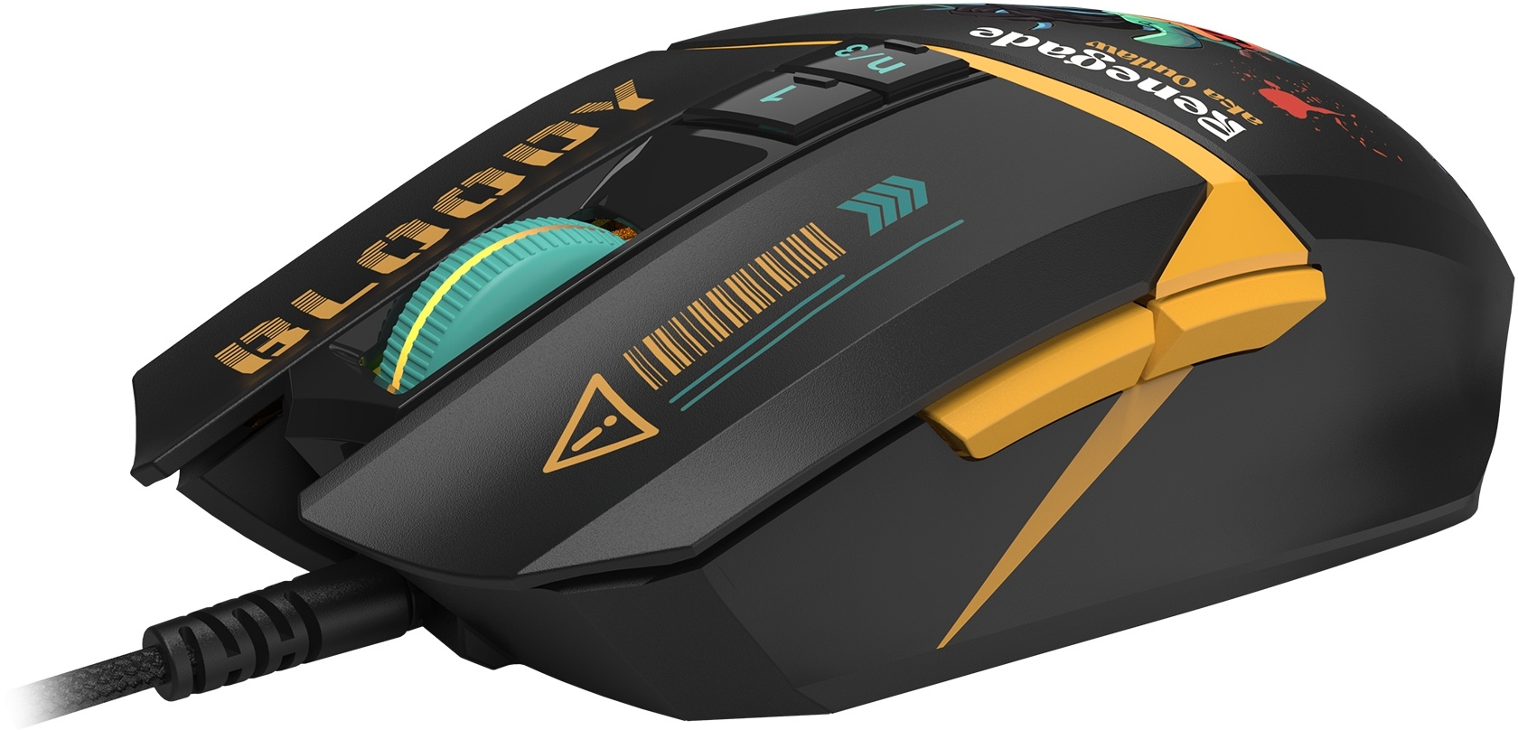 A4Tech Bloody W63 Max Renegade проводная (12000dpi)