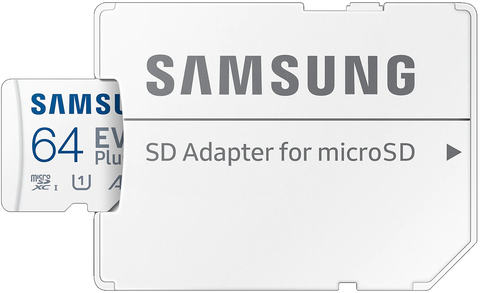 Samsung microSDXC Card 64GB EVO PLUS U1, V10, A1 + SD adapter