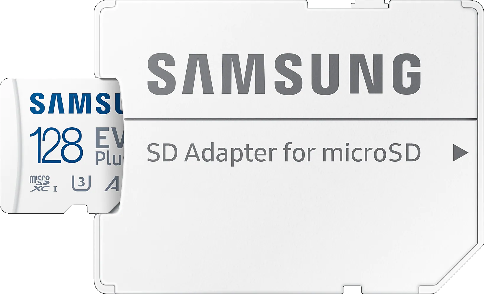 Samsung microSDXC Card 128GB EVO PLUS U3, V30, A2 + adapter