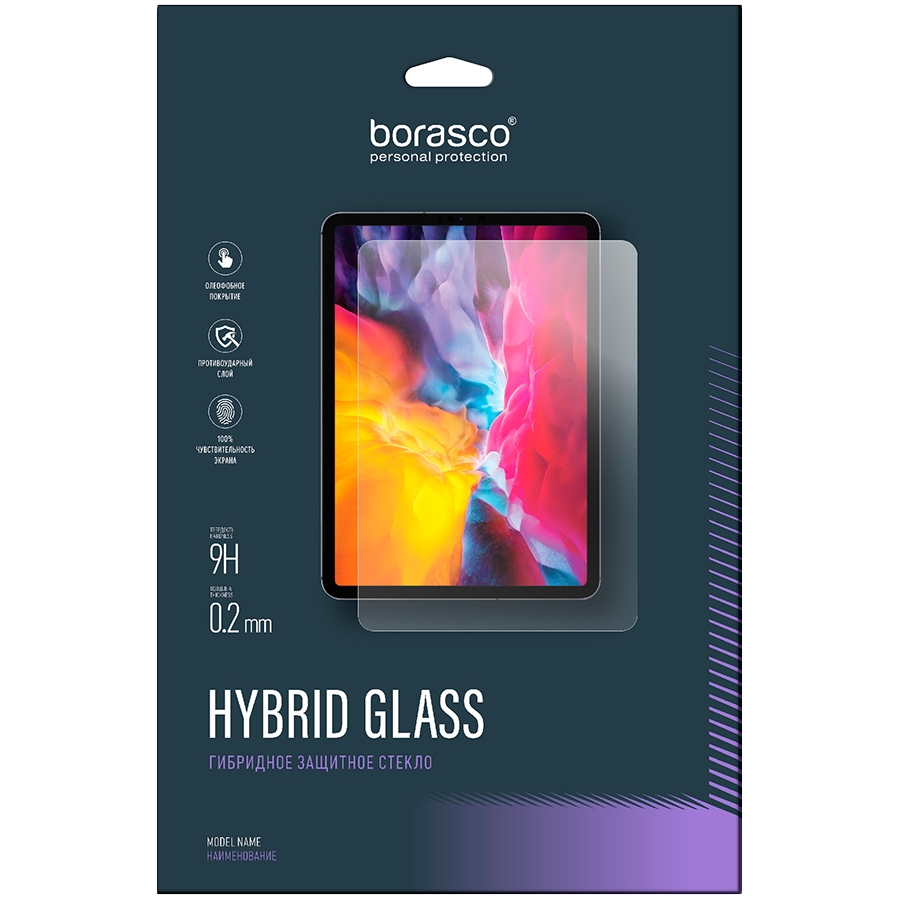 BoraSCO Гибридное стекло Hybrid Glass для Samsung Galaxy Tab S8 Ultra 14.6"