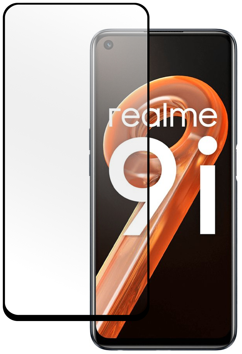 PERO Защитное стекло Full Glue для Realme 9i