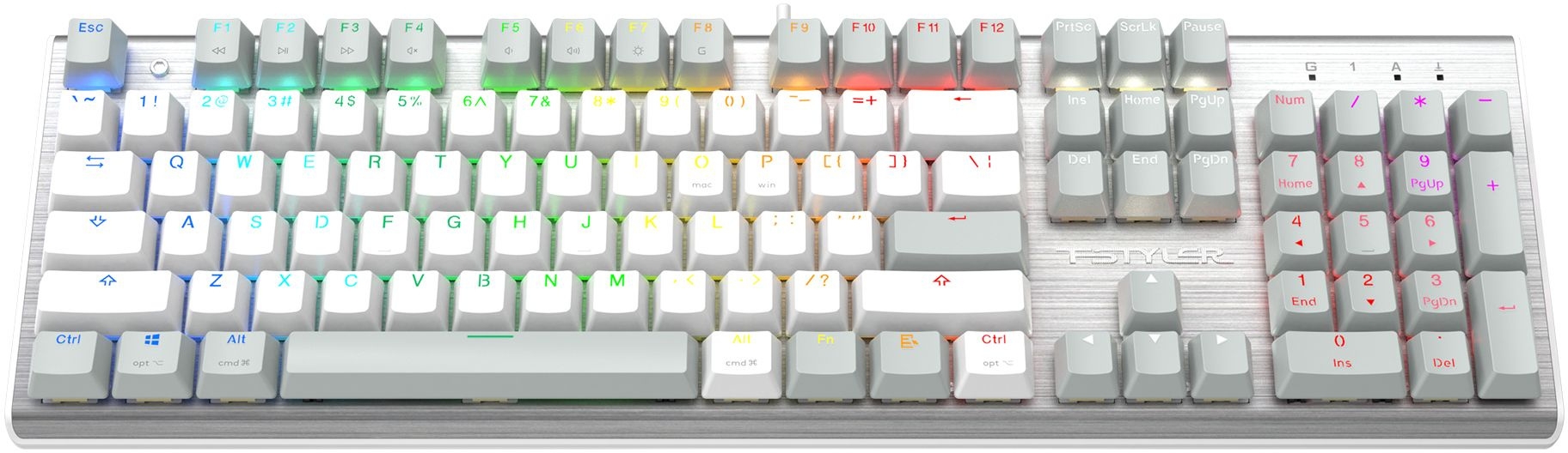 A4Tech Fstyler FS100 Neon механическая проводная