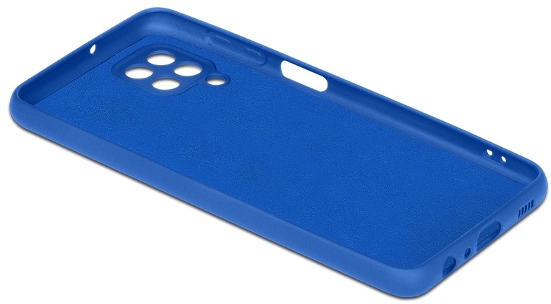 DF Чехол-накладка с микрофиброй для Samsung Galaxy M32 SM-M325F
