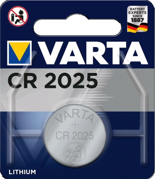 Varta Батарейки CR2025, 1 шт.