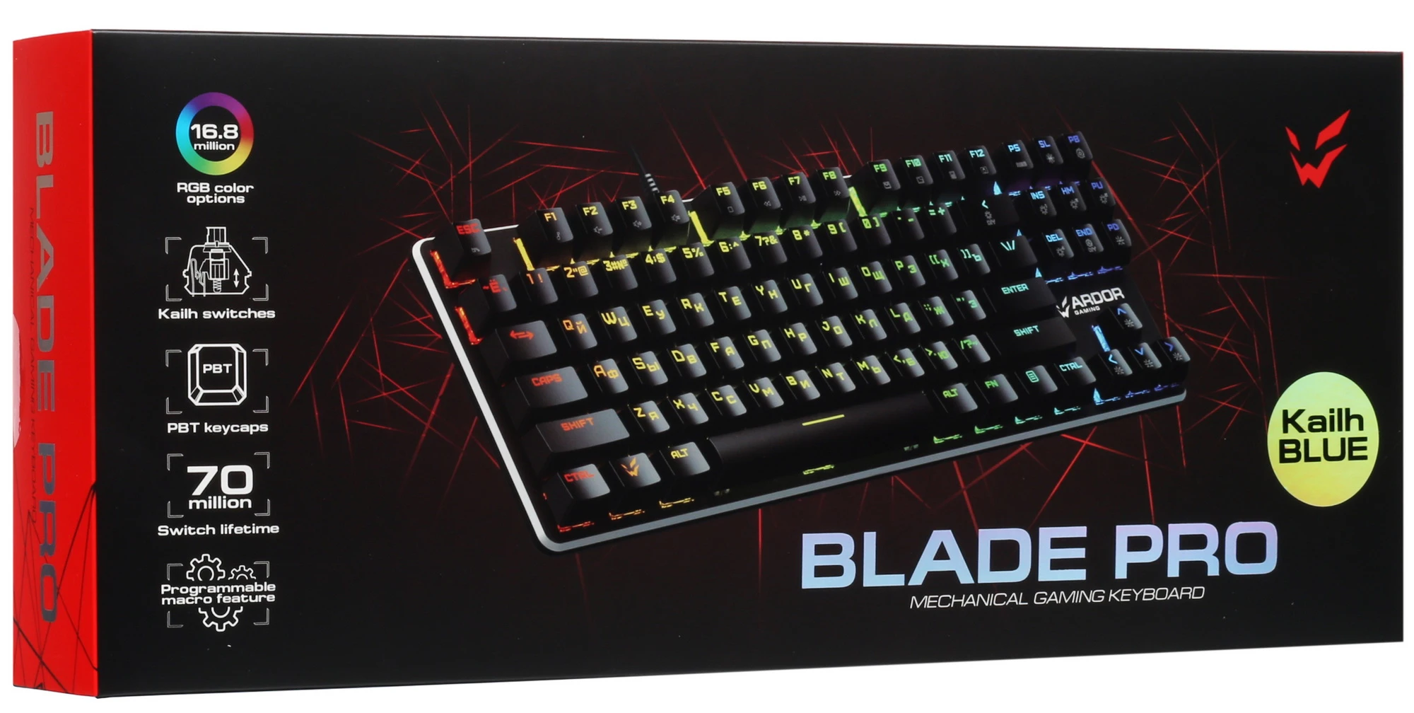 ARDOR GAMING Blade PRO механическая проводная [Kailh Blue]