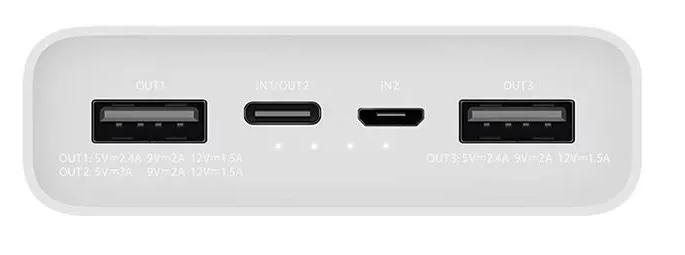 Xiaomi (УЦЕНКА) Mi Power Bank 3, PLM18ZM, 20000 mAh