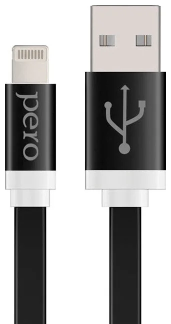 PERO Кабель DC01 USB - 8pin Lightning, 1.2А, 1м