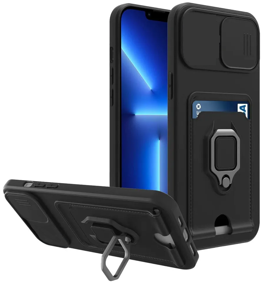noname Чехол-накладка MULTI FUNCTION 4 в 1 для Apple iPhone 13 Pro