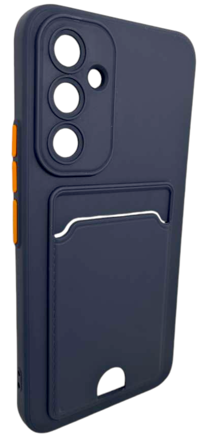 Mariso Чехол-накладка BUTTON с карманом для карт для Samsung Galaxy A34