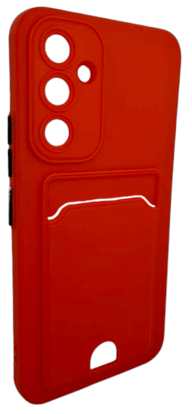 Mariso Чехол-накладка BUTTON с карманом для карт для Samsung Galaxy A54