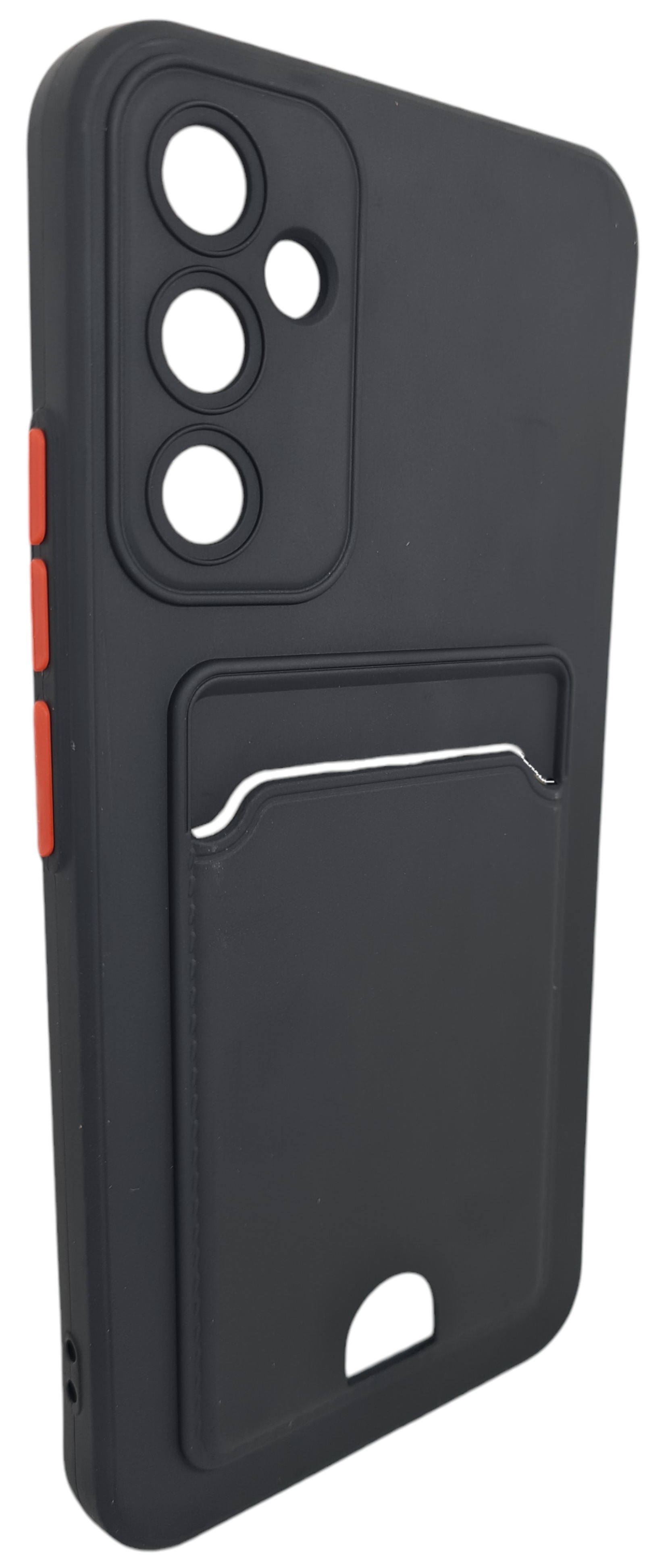 Mariso Чехол-накладка BUTTON с карманом для карт для Samsung Galaxy S23+ SM-S916