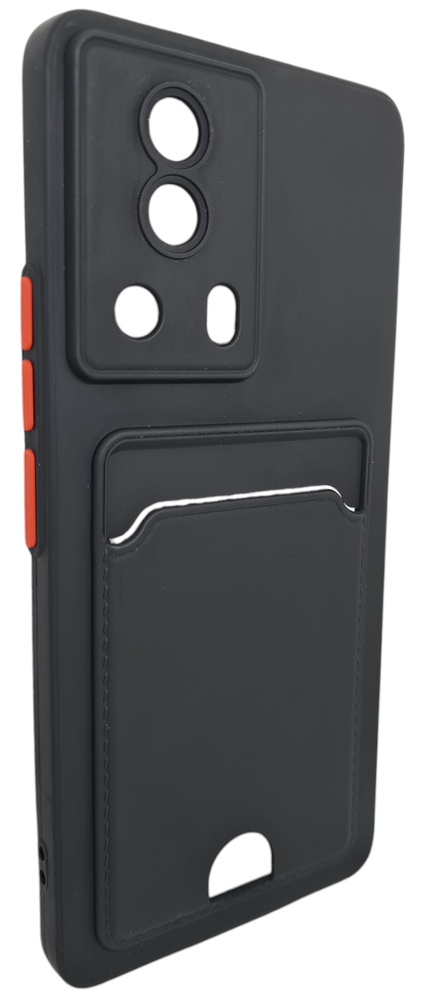 Mariso Чехол-накладка BUTTON с карманом для карт для Xiaomi 13 Lite