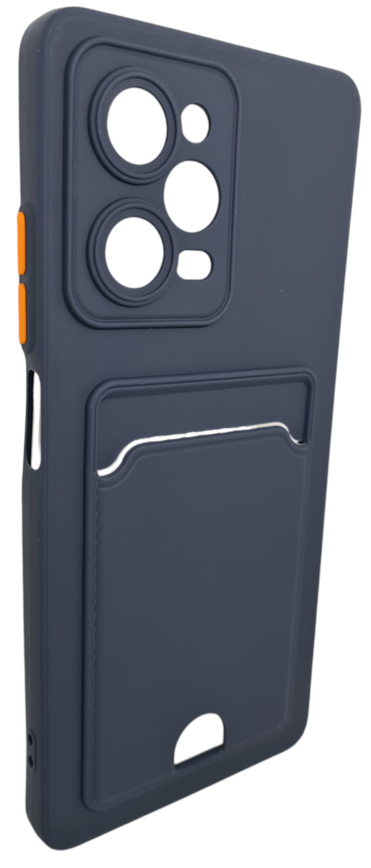 Mariso Чехол-накладка BUTTON с карманом для карт для Xiaomi POCO X5 Pro/ Redmi Note 12 Pro (5G)