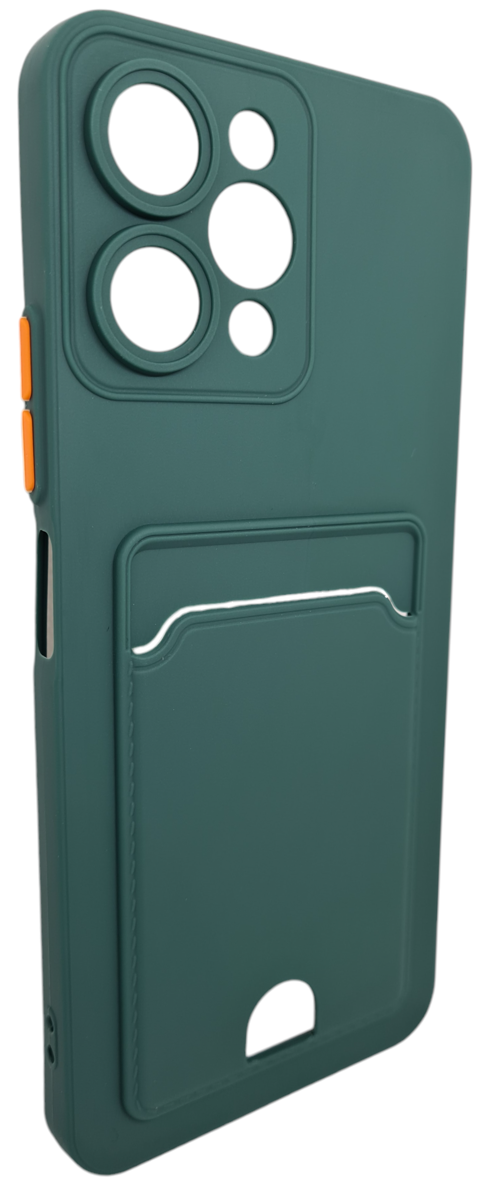Mariso Чехол-накладка BUTTON с карманом для карт для Xiaomi Redmi 12