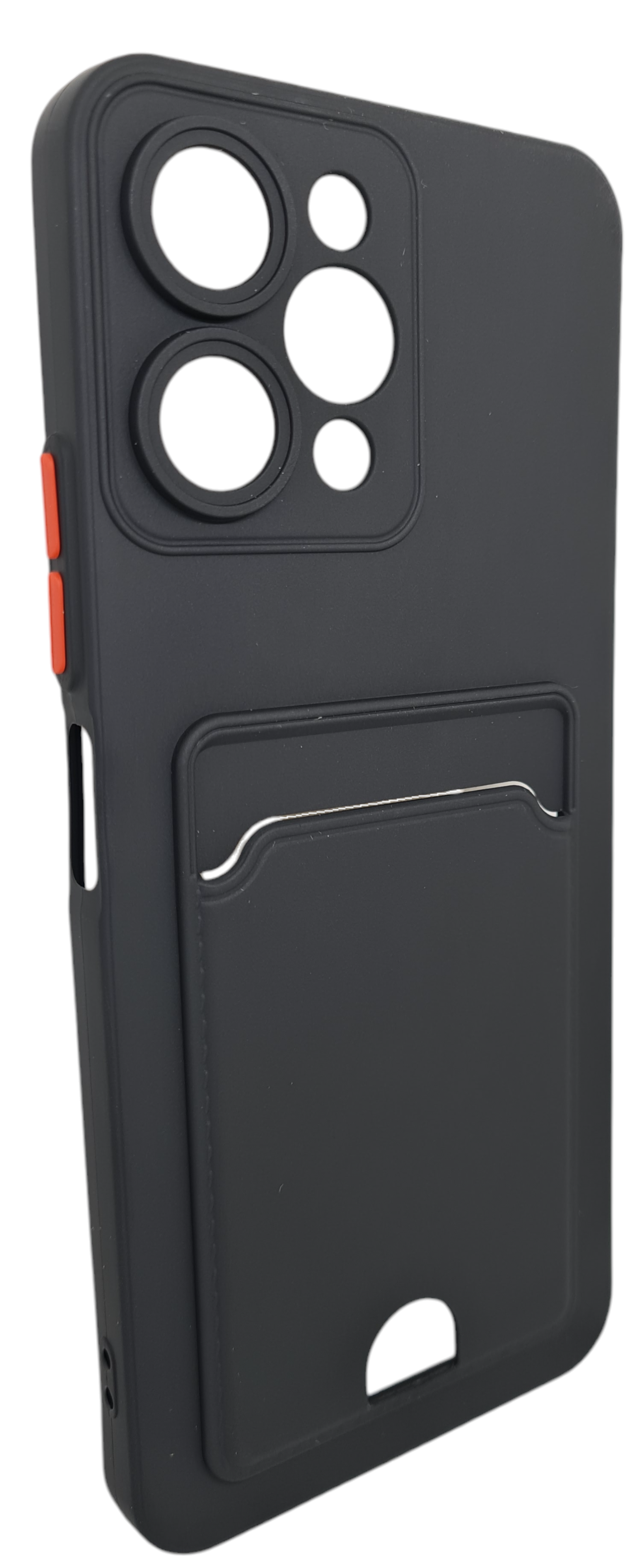Mariso Чехол-накладка BUTTON с карманом для карт для Xiaomi Redmi 12