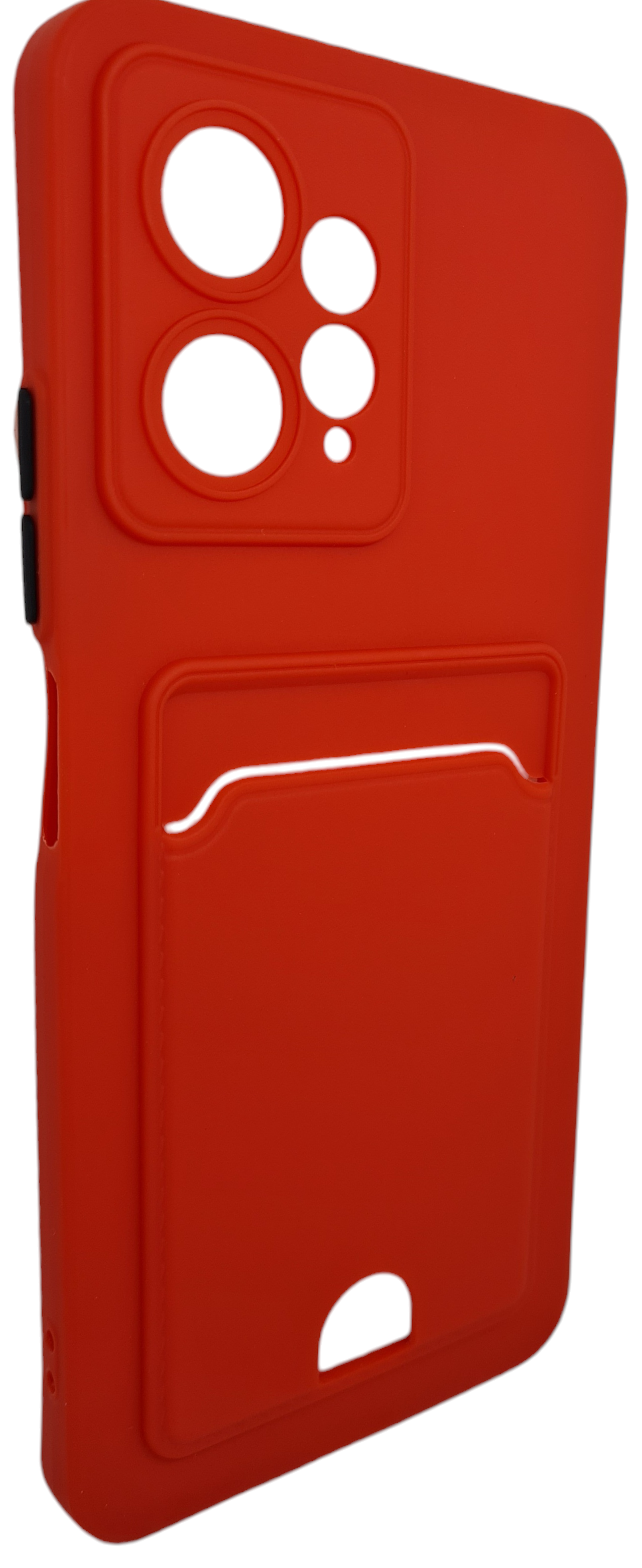 Mariso Чехол-накладка BUTTON с карманом для карт для Xiaomi Redmi Note 12 (4G)