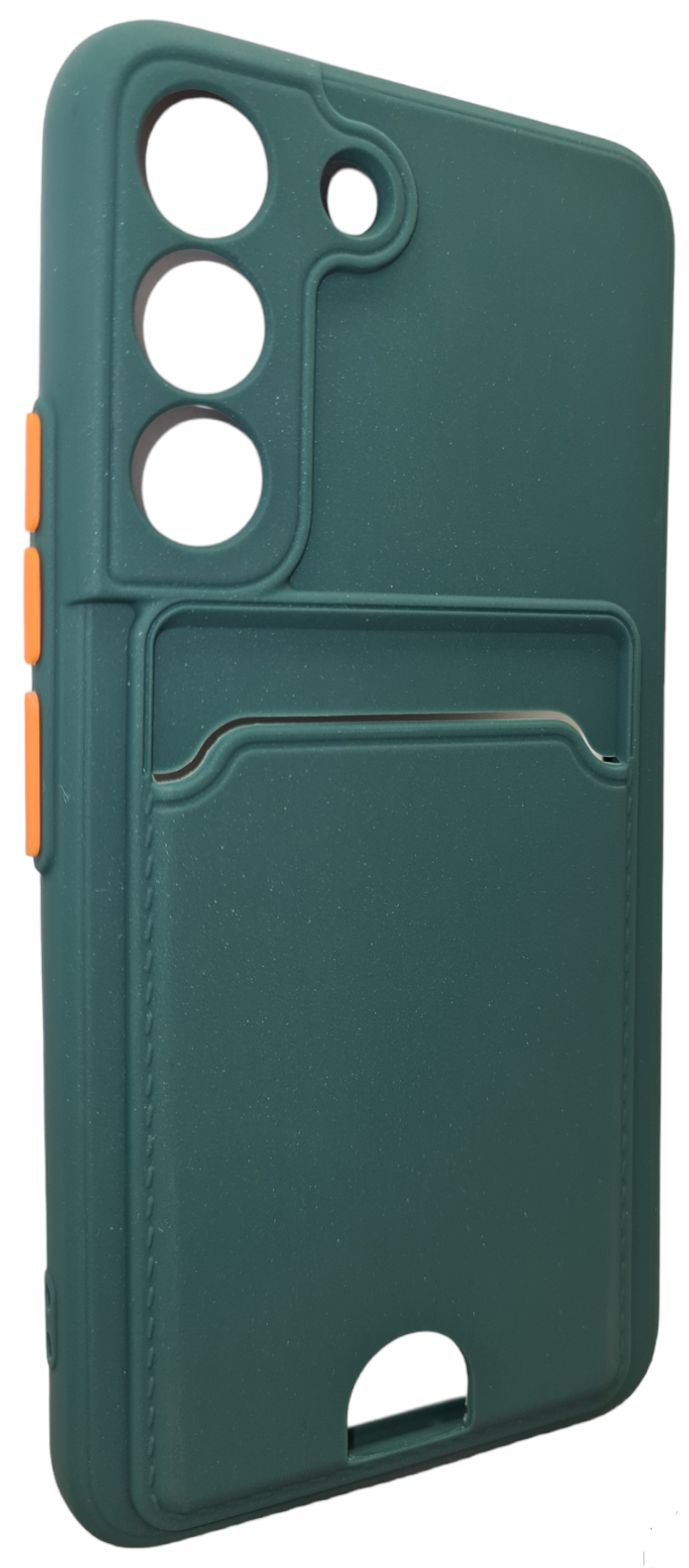 Mariso Чехол-накладка BUTTON с карманом для карт для Samsung Galaxy A04s SM-A047F