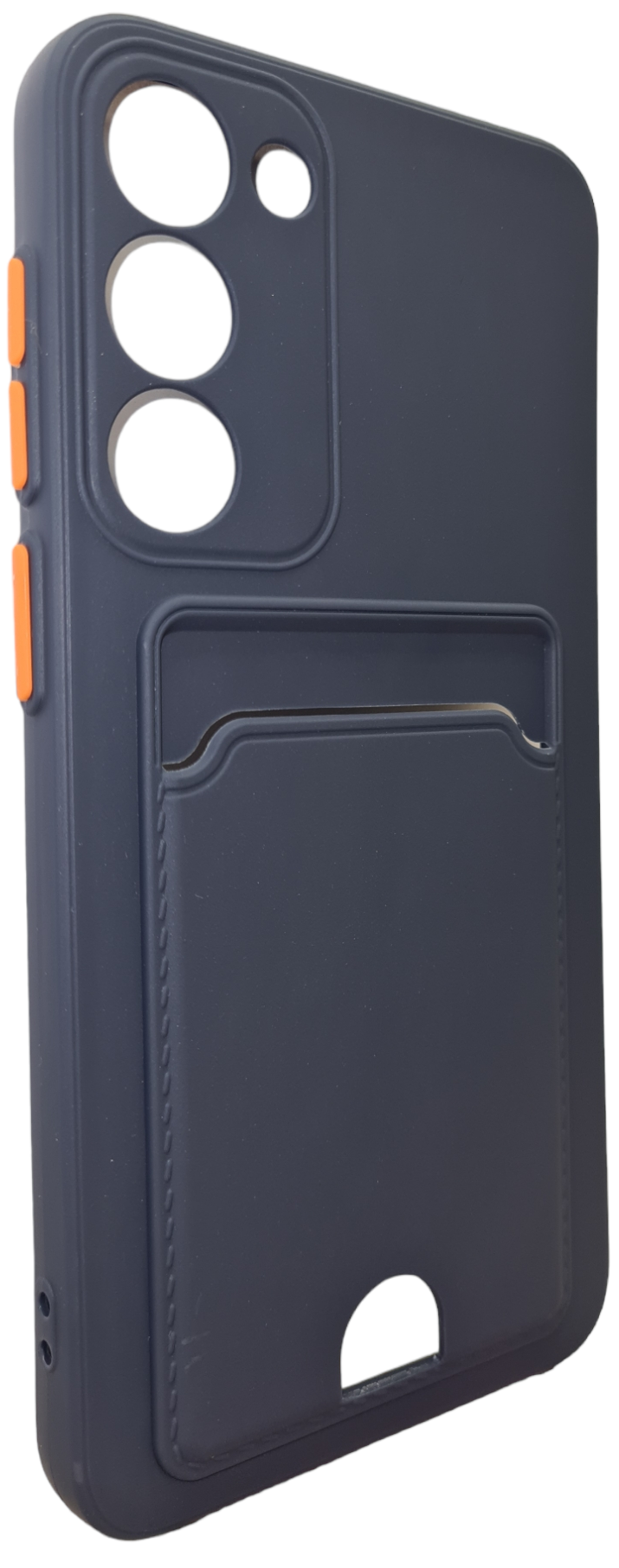 Mariso Чехол-накладка BUTTON с карманом для карт для Samsung Galaxy S23+ SM-S916