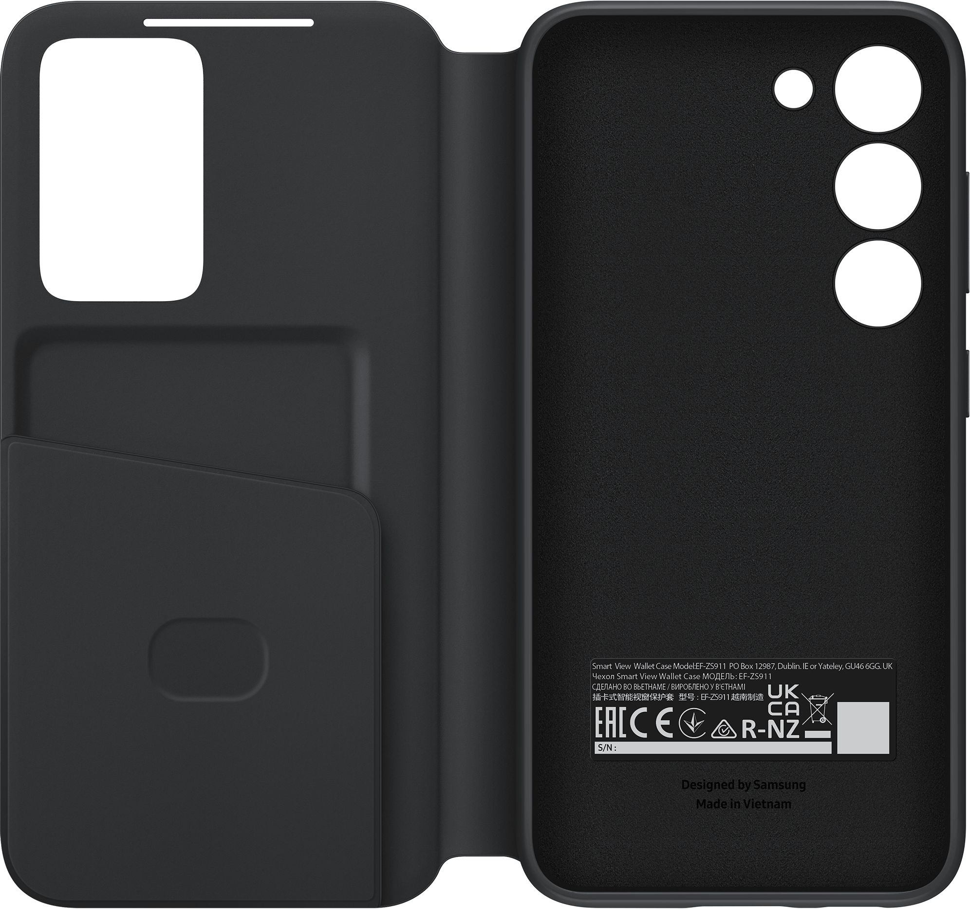 Samsung Чехол-книжка Smart View Wallet Case для Samsung Galaxy S23