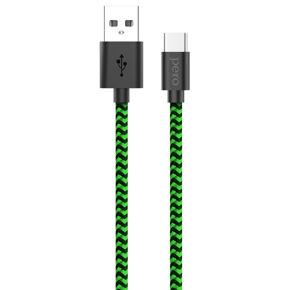 PERO Кабель DC04 Type-C, 3А, Fast Charge, 1м