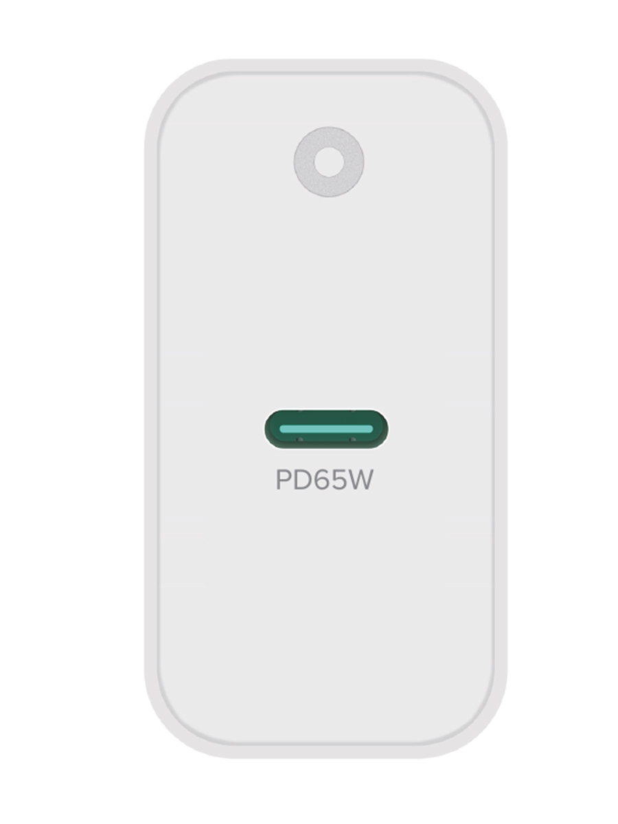 PERO Сетевое зарядное устройство TC16 GaN, USB-C PD, 65W