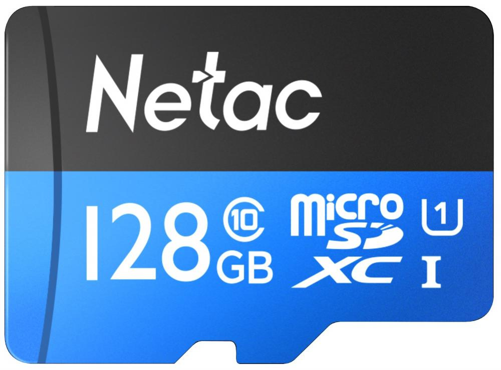 Netac microSDXC 128GB NT02P500STN-128G-R P500 + adapter