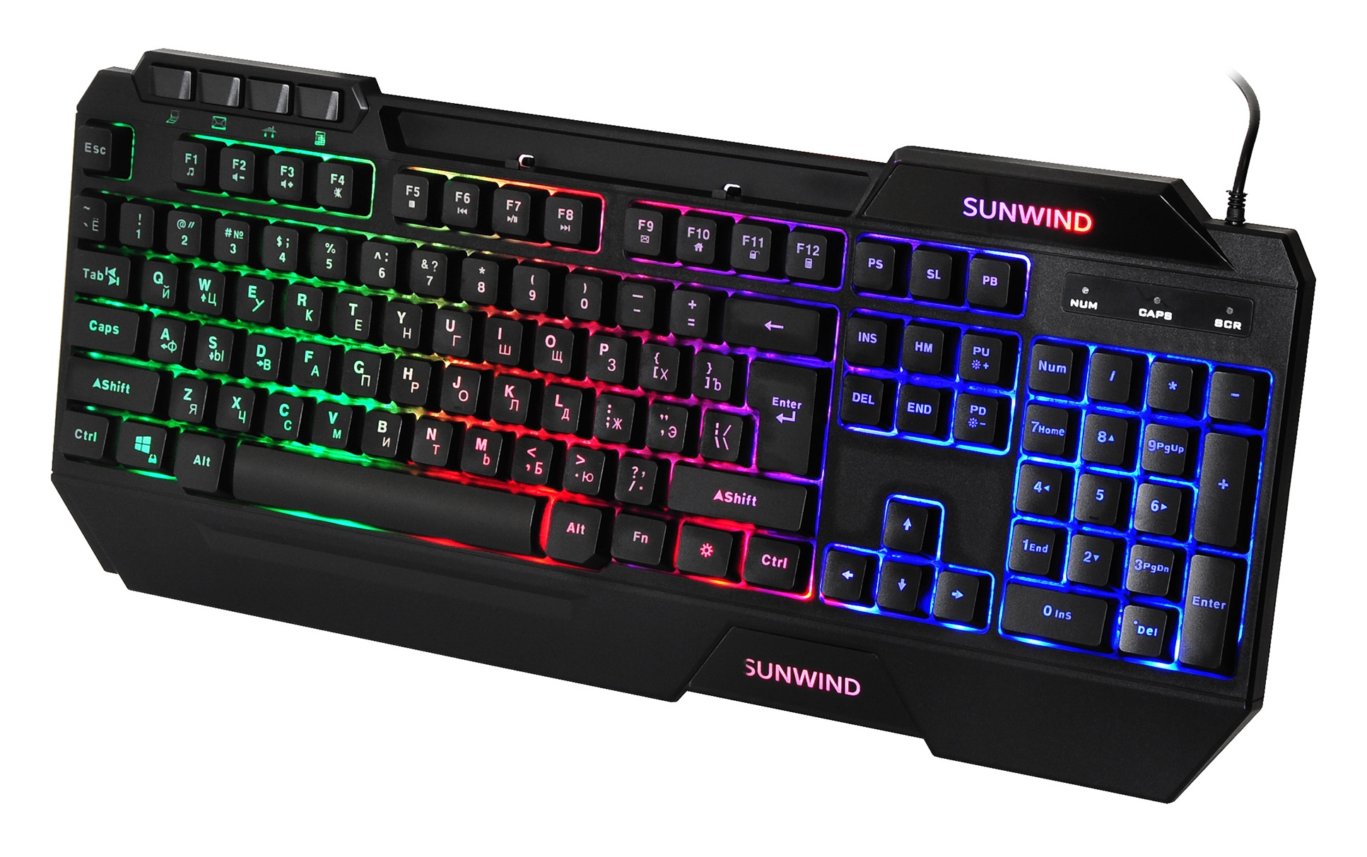 SunWind проводная игровая SW-K515G