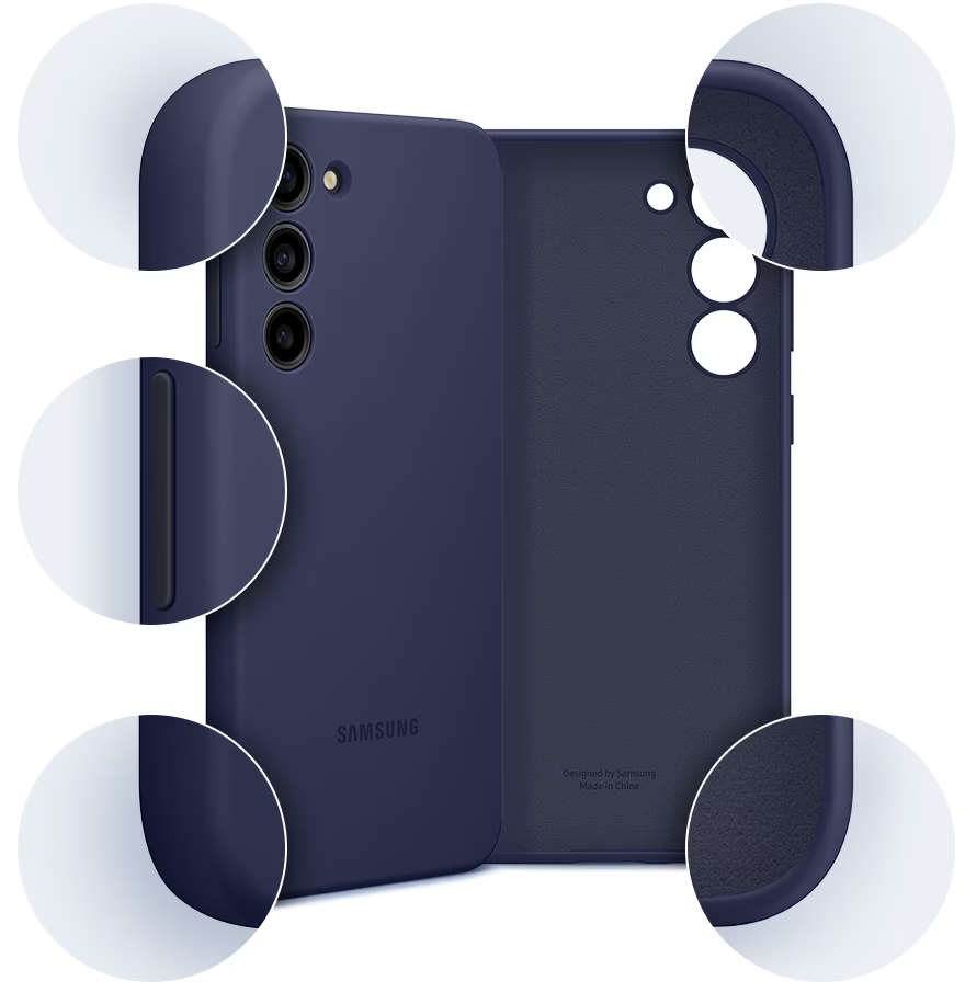 Samsung Чехол-накладка Silicone Case для Samsung Galaxy S23+ SM-S916
