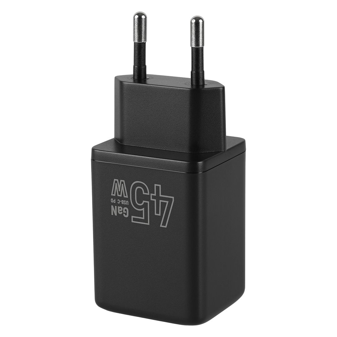 TFN Сетевое зарядное устройство GAN PD Type-C + Type-C, 45W