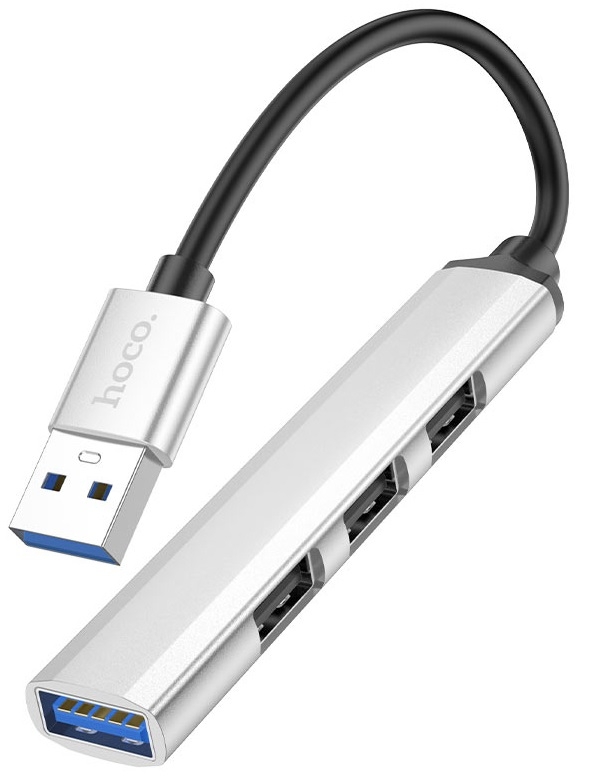 Hoco Разветвитель USB HUB 4-в-1 HB26 USB3.0+USB2.0