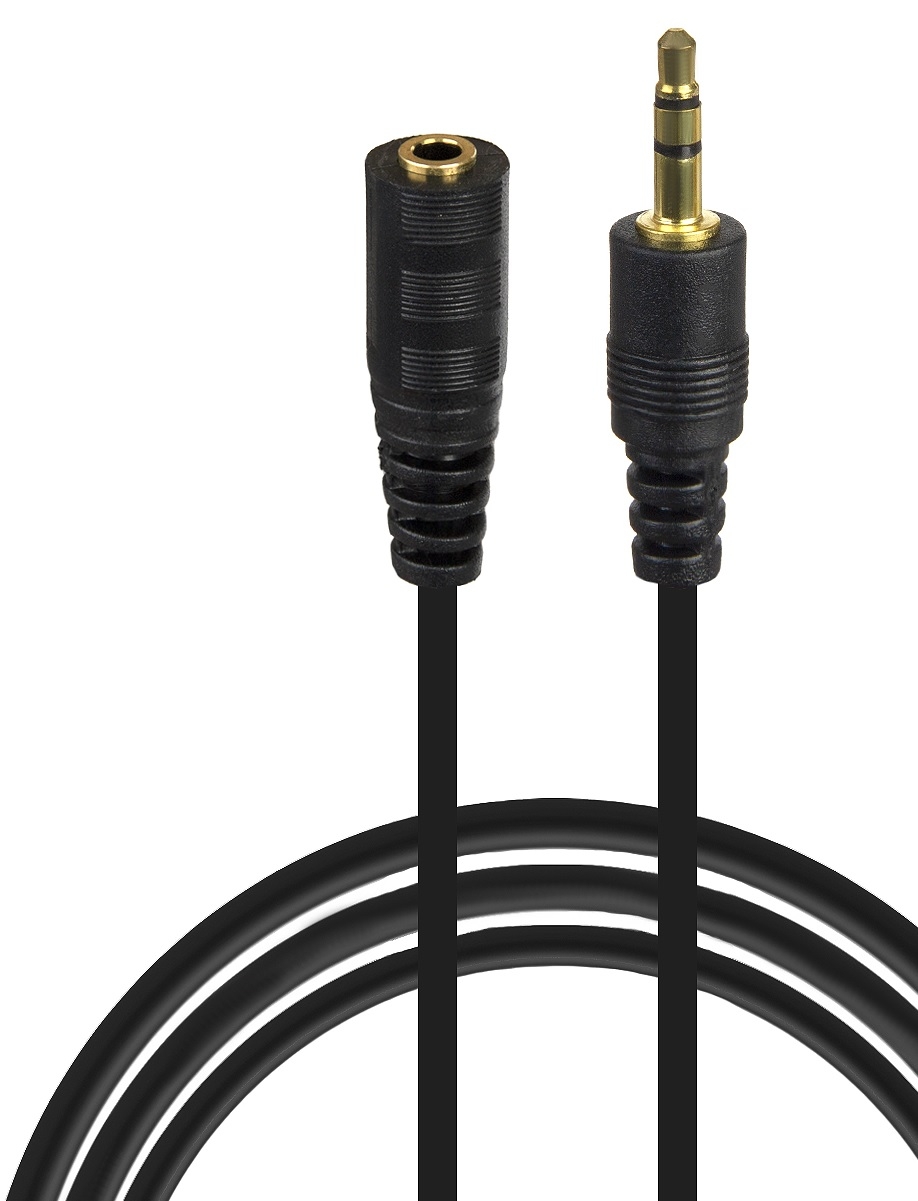 noname Кабель Jack 3.5mm папа мама Extension cable, 3м											