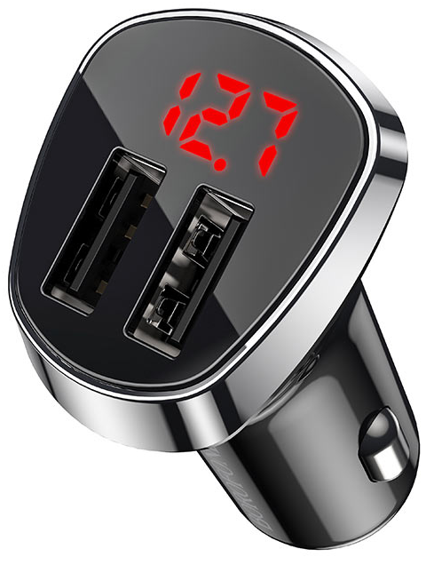 Borofone Автомобильное зарядное устройство BZ15 + кабель Type-C