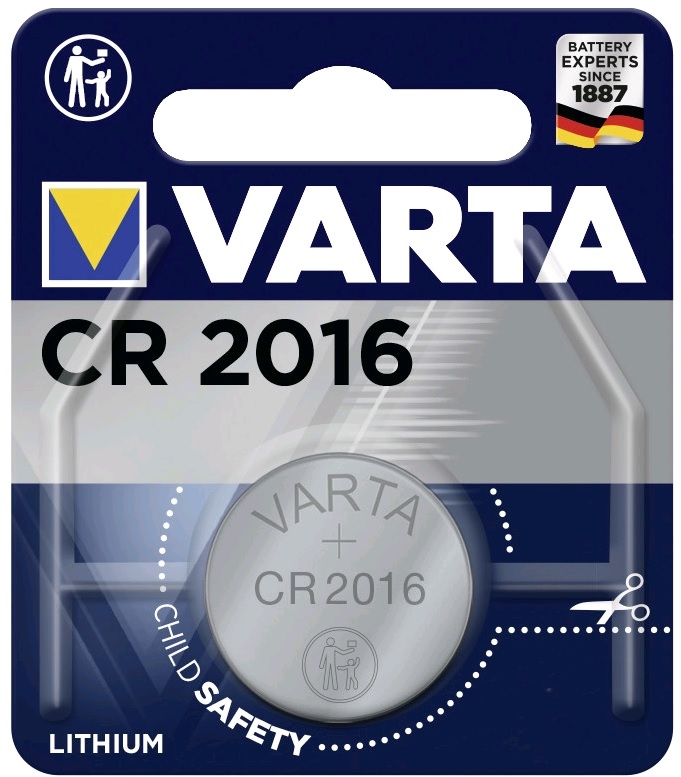 Varta Батарейка литиевая CR2016 3В, 1 шт.