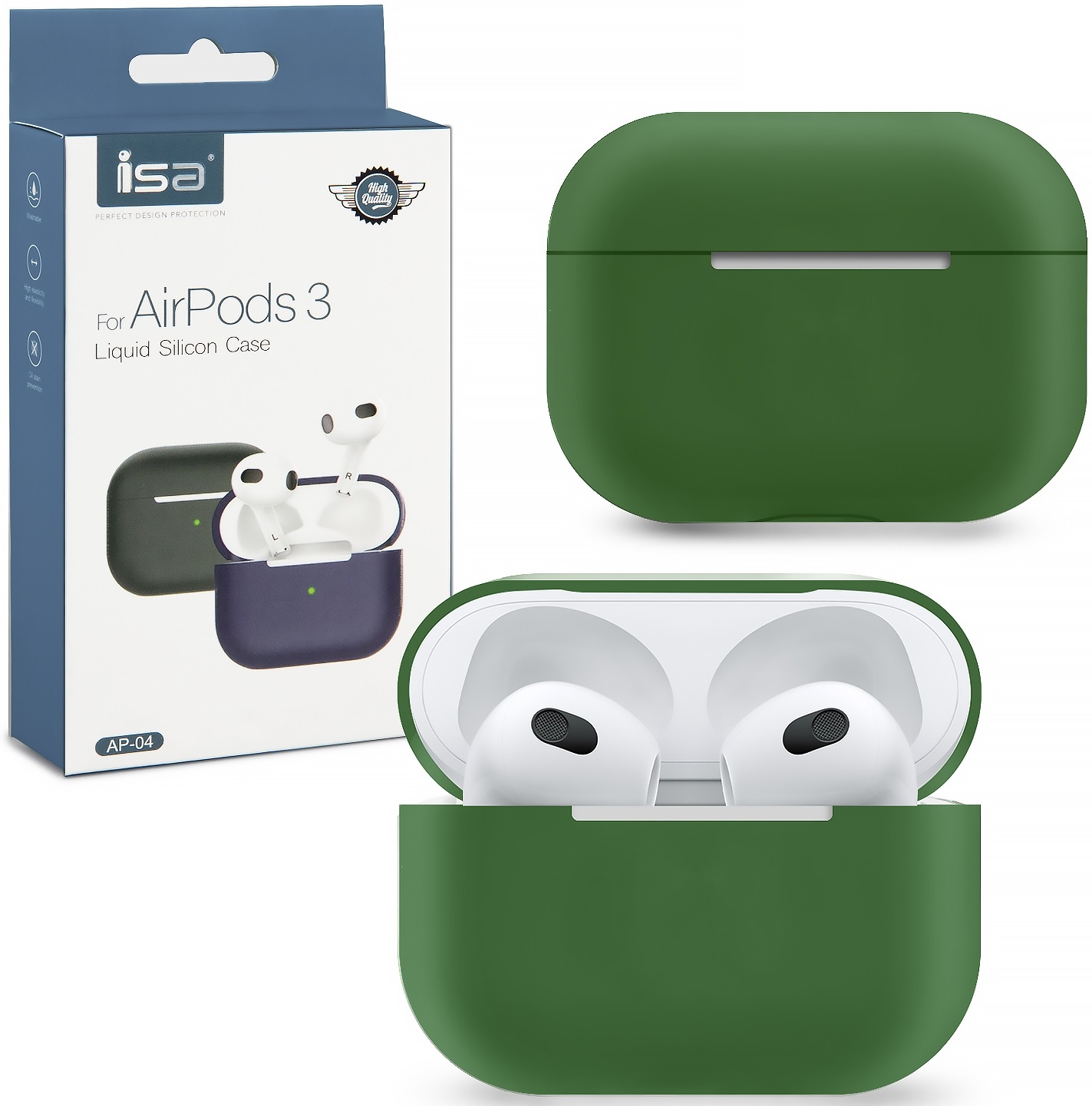 Isa Чехол Silicon Case для Apple AirPods 3