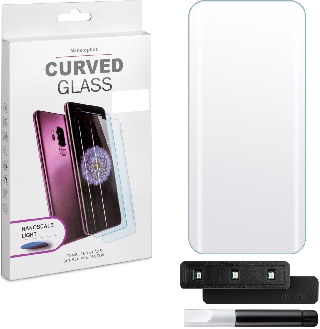 noname Защитное стекло UV Glue set для Samsung Galaxy S23