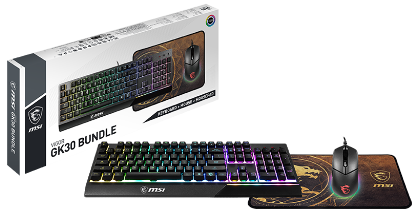 MSI проводной набор Vigor GK30 Bundle