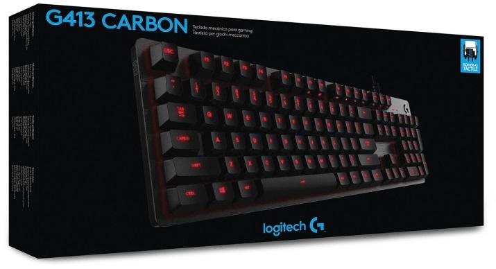 Logitech проводная G413 CARBON