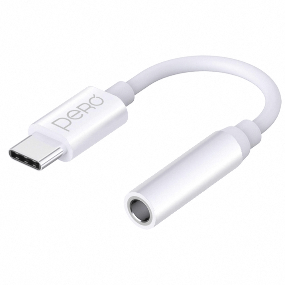 PERO Адаптер AD09 Type-C - mini Jack 3.5 mm