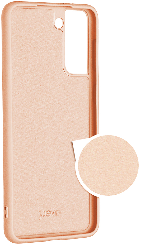 PERO Чехол-накладка Liquid Silicone Case для Samsung Galaxy S21+ SM-G996