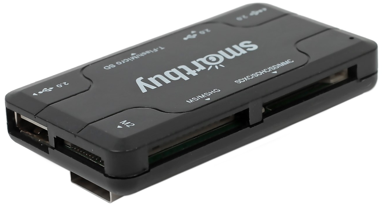 SmartBuy USB HUB + Картридер 750