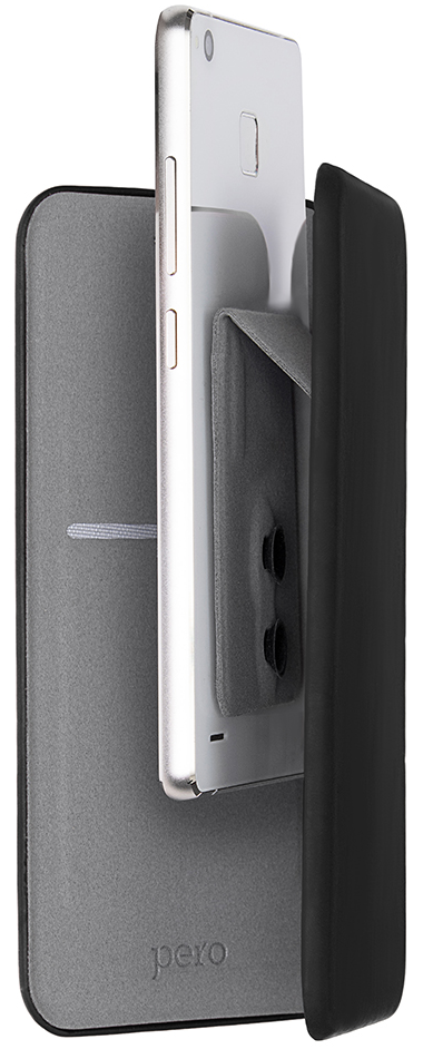 PERO Чехол-книжка Soft Touch универсальный 6.0-6.5"